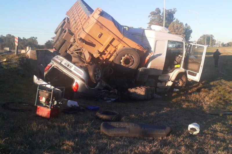 Un automovilista muri en un impactante choque en la Ruta 3